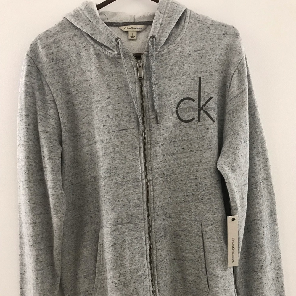 Men’s small Calvin Klein zip up sweatshirt